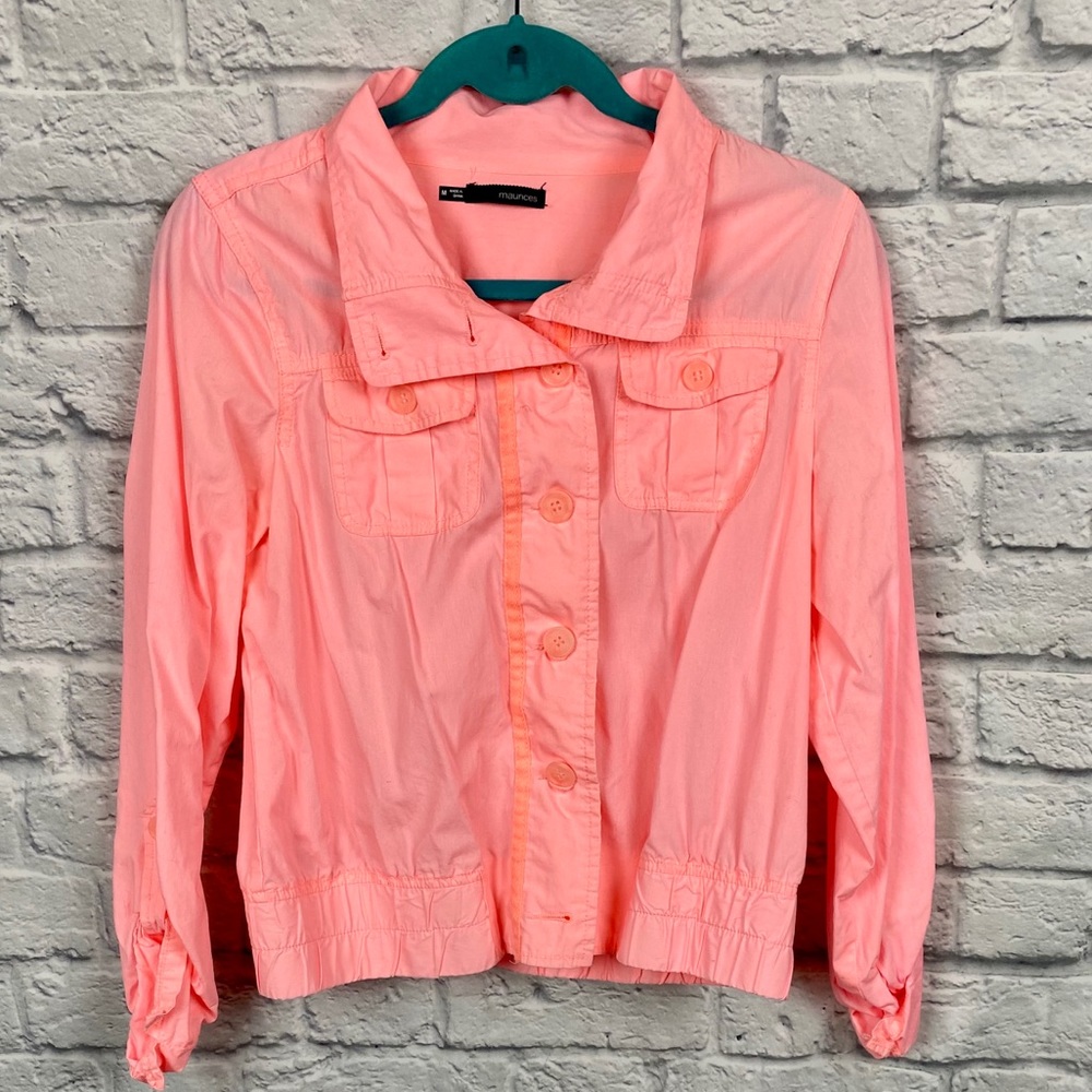 Neon Peach Jacket
